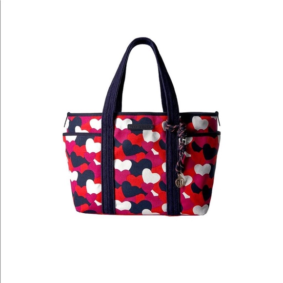 Tommy Hilfiger Handbags - Tommy Hilfiger Extra-Large Dariana Heart-Print bag